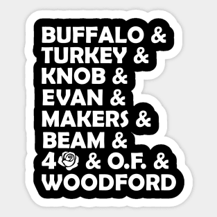 KENTUCKY BOURBON LEGENDS Sticker